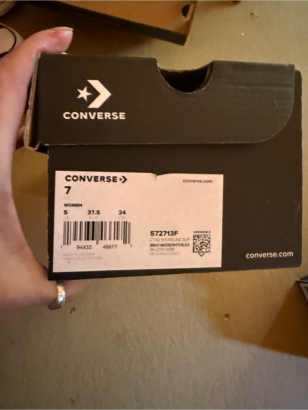 Footwear Box - Not Electronics